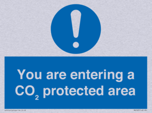 MN7907: You are entering a CO₂ protected area
