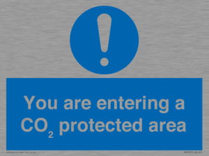 MN7907: You are entering a CO₂ protected area