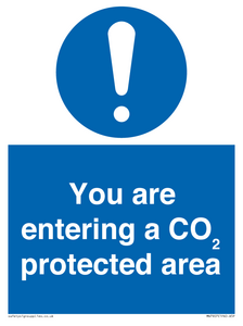 MN7907: You are entering a CO₂ protected area