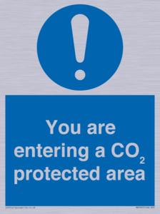 MN7907: You are entering a CO₂ protected area