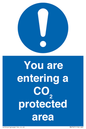 MN7907: You are entering a CO₂ protected area