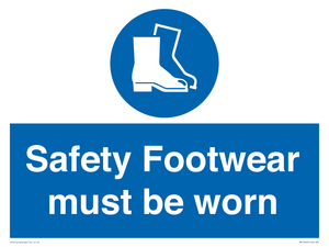 MP10049: Safety Footwear must be worn