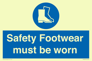 MP10049: Safety Footwear must be worn