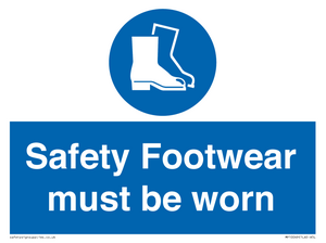 MP10049: Safety Footwear must be worn
