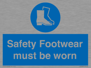 MP10049: Safety Footwear must be worn