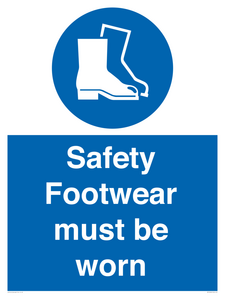 MP10049: Safety Footwear must be worn