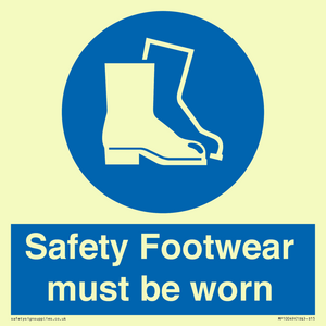 MP10049: Safety Footwear must be worn