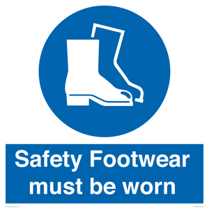 MP10049: Safety Footwear must be worn