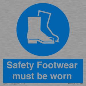 MP10049: Safety Footwear must be worn