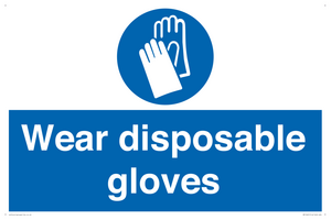 MP10401: Wear disposable gloves