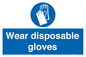 MP10401: Wear disposable gloves