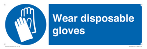 MP10401: Wear disposable gloves