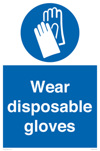 MP10401: Wear disposable gloves