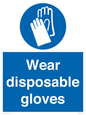 MP10401: Wear disposable gloves