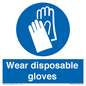 MP10401: Wear disposable gloves