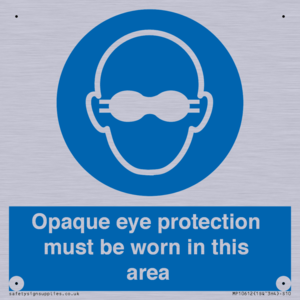 MP10612: Opaque eye protection must be worn in this area
