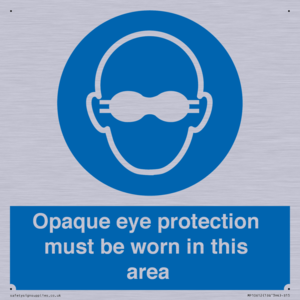MP10612: Opaque eye protection must be worn in this area