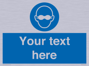 MP10787: Custom Mandatory: Opaque eye protection must be worn