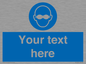 MP10787: Custom Mandatory: Opaque eye protection must be worn