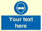 MP10787: Custom Mandatory: Opaque eye protection must be worn