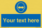 MP10787: Custom Mandatory: Opaque eye protection must be worn
