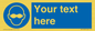 MP10787: Custom Mandatory: Opaque eye protection must be worn