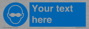 MP10787: Custom Mandatory: Opaque eye protection must be worn