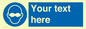 MP10787: Custom Mandatory: Opaque eye protection must be worn