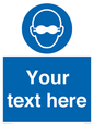 MP10787: Custom Mandatory: Opaque eye protection must be worn