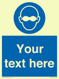 MP10787: Custom Mandatory: Opaque eye protection must be worn