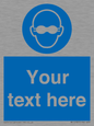 MP10787: Custom Mandatory: Opaque eye protection must be worn