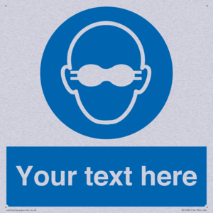 MP10787: Custom Mandatory: Opaque eye protection must be worn