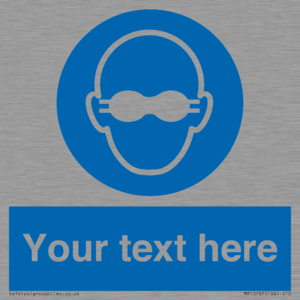 MP10787: Custom Mandatory: Opaque eye protection must be worn