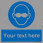 MP10787: Custom Mandatory: Opaque eye protection must be worn