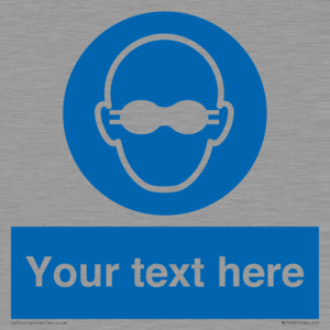 MP10787: Custom Mandatory: Opaque eye protection must be worn