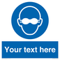MP10787: Custom Mandatory: Opaque eye protection must be worn