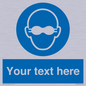 MP10787: Custom Mandatory: Opaque eye protection must be worn
