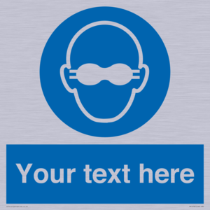 MP10787: Custom Mandatory: Opaque eye protection must be worn