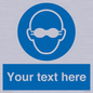 MP10787: Custom Mandatory: Opaque eye protection must be worn