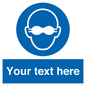 MP10787: Custom Mandatory: Opaque eye protection must be worn