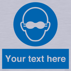 MP10787: Custom Mandatory: Opaque eye protection must be worn