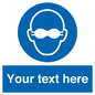 MP10787: Custom Mandatory: Opaque eye protection must be worn