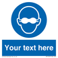 MP10787: Custom Mandatory: Opaque eye protection must be worn