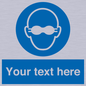 MP10787: Custom Mandatory: Opaque eye protection must be worn
