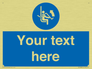 MP10838: Custom Mandatory: Open safety bar of chairlift