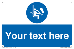 MP10838: Custom Mandatory: Open safety bar of chairlift