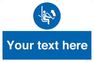 MP10838: Custom Mandatory: Open safety bar of chairlift