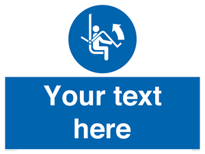 MP10838: Custom Mandatory: Open safety bar of chairlift