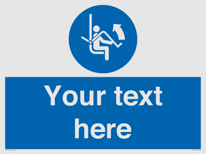 MP10838: Custom Mandatory: Open safety bar of chairlift