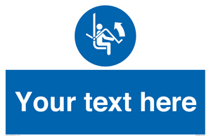 MP10838: Custom Mandatory: Open safety bar of chairlift